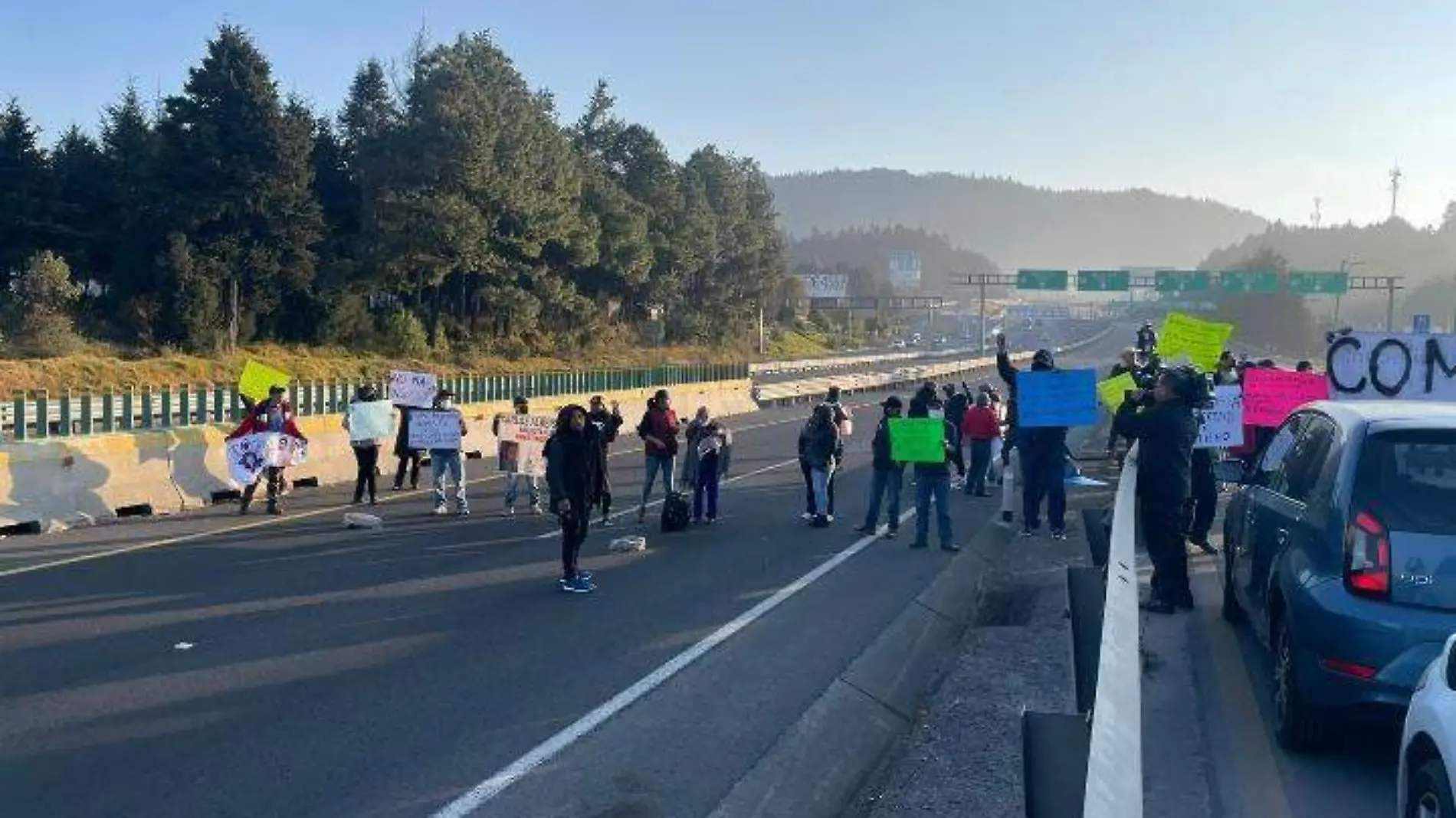 mexico toluca bloqueo CORTESIA